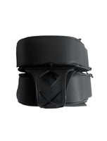 Black No-Stud Motorcycle Saddlebag a BEST SELLER back in stock Jimmy Lee Leathers Club Vest