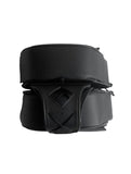 Black No-Stud Motorcycle Saddlebag a BEST SELLER back in stock Jimmy Lee Leathers Club Vest