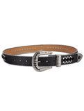 Premium Strap Biker Skull Bling Rhinestones Crystal Studded Belt