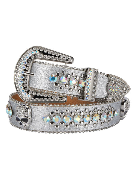 Premium Strap Biker Bling Rhinestones Crystal Design Belts