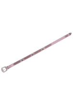 Premium Strap Pink Biker Bling Rhinestones Diamond Belts