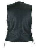 HER MILES SINGLE PANEL CONCEALMENT VEST Jimmy Lee Leathers Club Vest