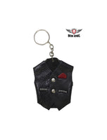 Key Chain Vest Jimmy Lee Leathers Club Vest