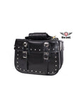 Motorcycle Saddlebag With Universal Fitting & Studs Jimmy Lee Leathers Club Vest