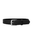 Black Leather Biker Belt