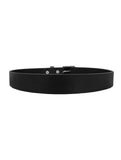 Black Leather Biker Belt