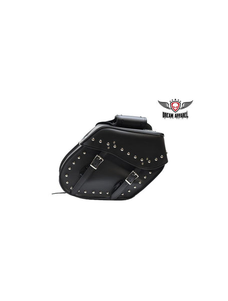 Motorcycle Saddlebag With Studs 4078