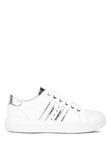 Claude Faux Leather Back Panel Detail Sneakers