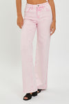 RISEN Full Size High Rise Tummy Control Wide Leg Jeans