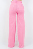 Striped Jean in Pink Made in USA