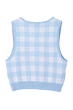 SL Gingham pattern other top