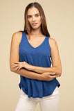 V Neck Sleeveless Cami Top