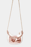 Fame Clear See Through Baguette Bag