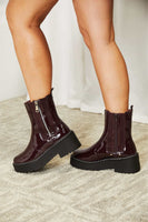 Forever Link Side Zip Platform Boots