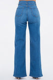 Wide Leg Jean in Medium Blue Made in USA