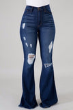 Skylar Bell Bottom Jean- Inseam 32"