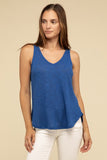 V Neck Sleeveless Cami Top