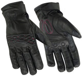 WOMEN’S CRUISER GLOVE (BLACK/PINK)