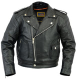 UNISEX KID'S M/C STYLE MOTORCYCLE JACKET